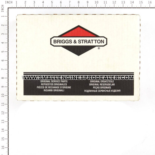 BRIGGS & STRATTON FILTER (5 X 792101) 4268 - Image 4