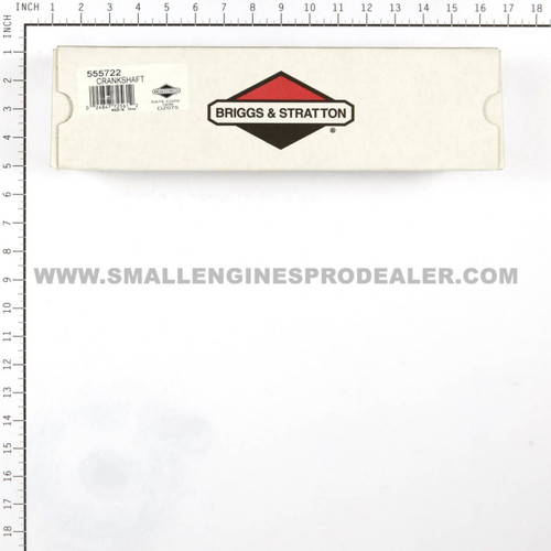 BRIGGS & STRATTON part 555722 - CRANKSHAFT - Image 6
