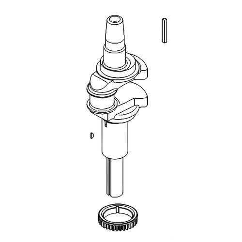 BRIGGS & STRATTON CRANKSHAFT 591948 - Image 1