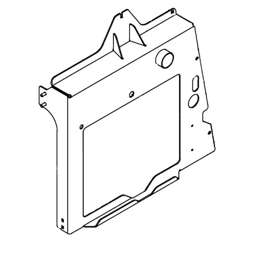 HUSTLER PANEL W/A A/C MNT HDZ 549394 - Image 1