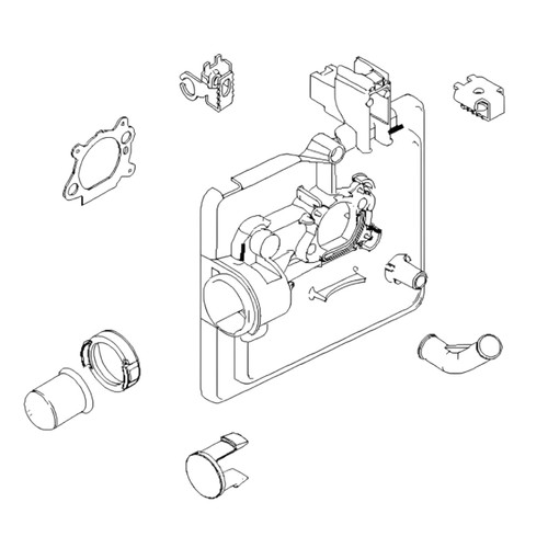 BRIGGS & STRATTON BASE-A/C PRIMER 593942 - Image 1