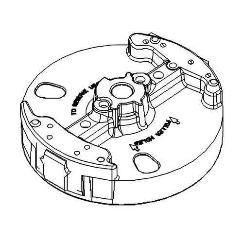 BRIGGS & STRATTON FLYWHEEL ASSY 594054 - Image 1