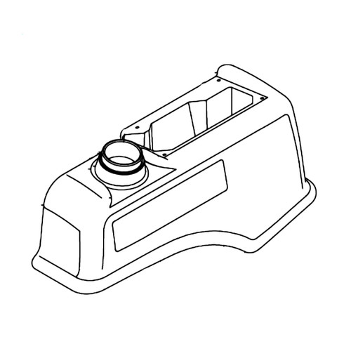 HUSTLER FUEL TANK RIGHT SIDE HDZ 601365 - Image 1