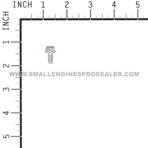 BRIGGS & STRATTON part 704130 - SCREW, HEX, 1/4-20X.5 - Image 2