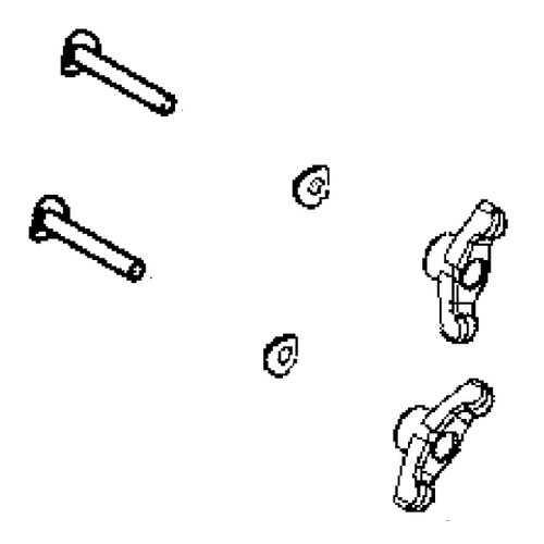 BRIGGS & STRATTON KIT-WING KNOB HANDLE 707513 - Image 1