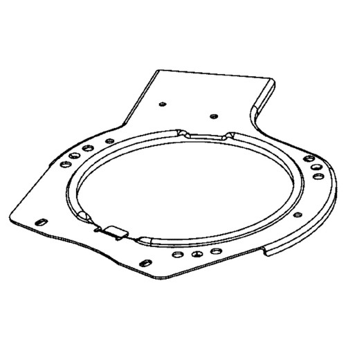 BRIGGS & STRATTON KIT-PLATE CHUTE ADAPTER 709925 - Image 1