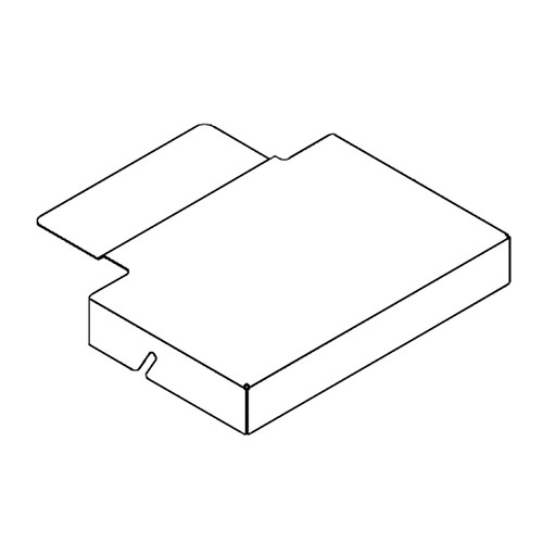 HUSTLER PULLEY COVER LH 72"RD 114490 - Image 1