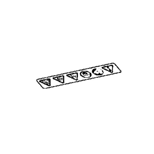 ECHO X505000920 - LABEL, CAUTION - Authentic OEM part