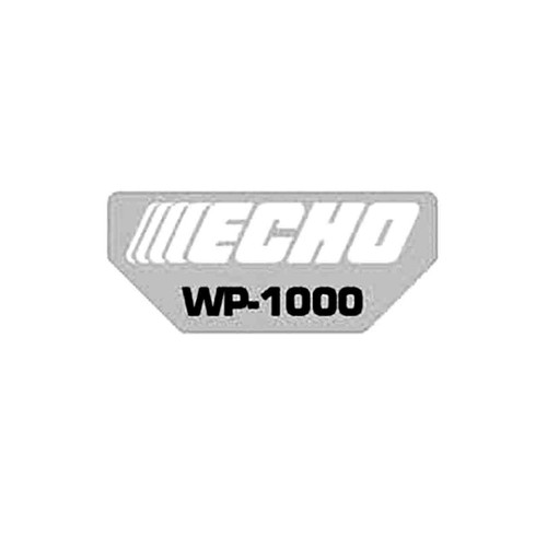 ECHO X547001510 - LABEL, MODEL - Authentic OEM part