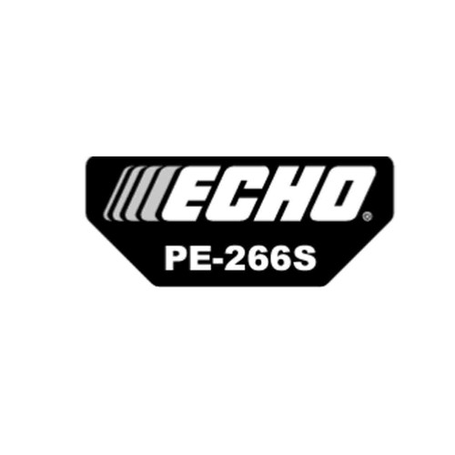 ECHO X547002030 - LABEL, MODEL PE-266S - Authentic OEM part
