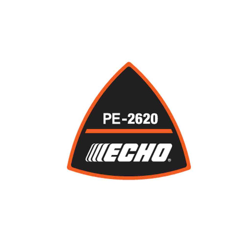 ECHO X547002940 - LABEL, MODEL PE-2620 - Authentic OEM part
