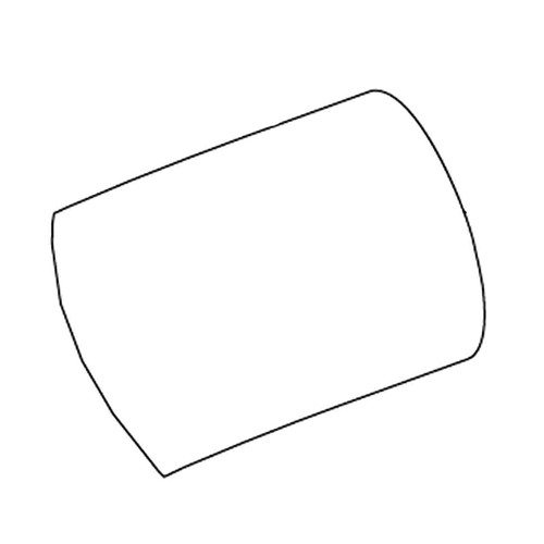 HUSTLER 603357 - CLEAR FLEXIBLE TUBE 8 ICNHES X ONE - HUSTLER MOWERS 603357