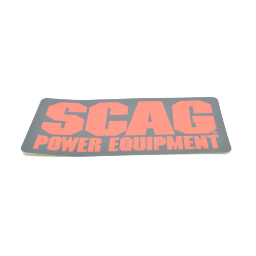 Scag DECAL SCAG POWER EQUIPMENT 486136 - Image 1
