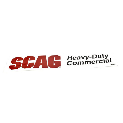 Scag DECAL, SCAG HEAVY DUTY 485684 - Image 1