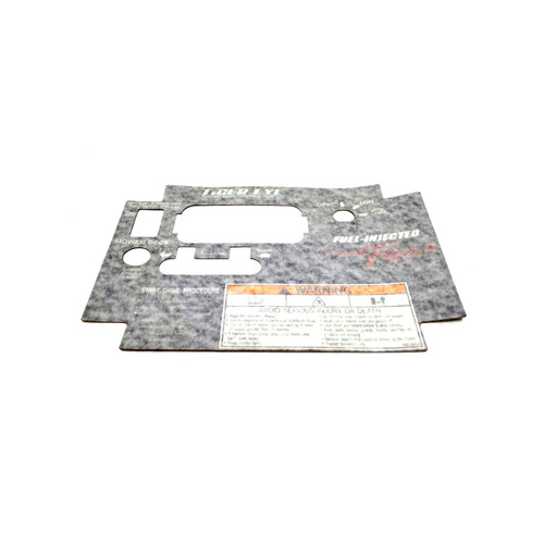 Scag DECAL, START/DRIVE & WARNING 485664 - Image 1