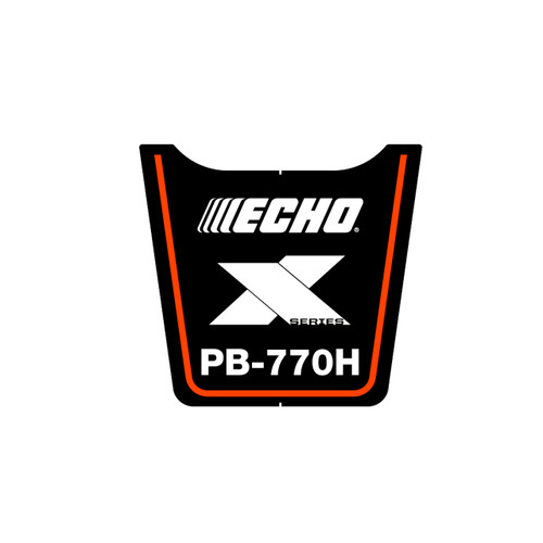 ECHO X547003340 - LABEL, PB-770H XSERIES - Authentic OEM part