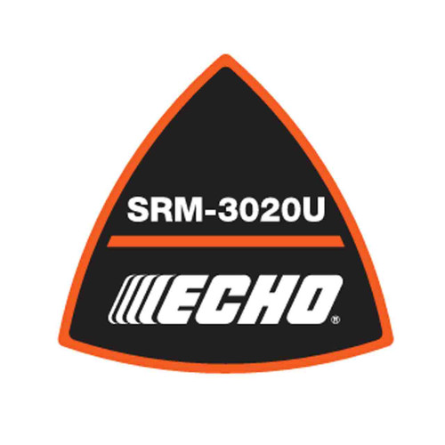 ECHO X547003400 - LABEL, STARTER - SRM-3020U - Authentic OEM part