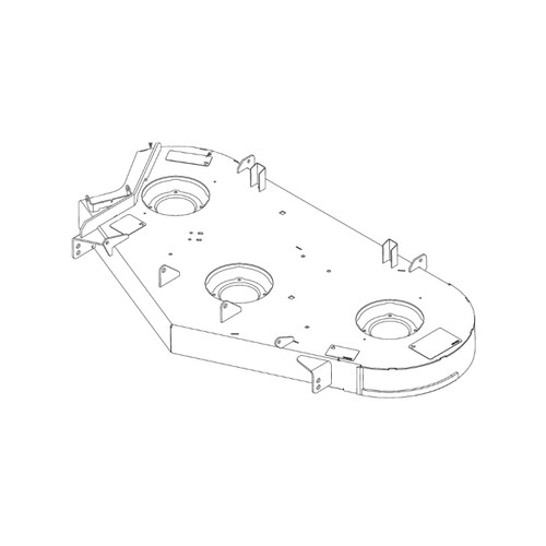 HUSTLER 554647 - SERVICE DECK 52 IN - HUSTLER MOWERS 554647