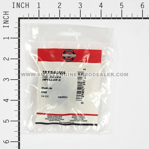 BRIGGS & STRATTON PAD AUGER IMPELLER B 581540MA - Image 3 BRIGGS & STRATTON PAD AUGER IMPELLER B 581540MA - Image 3