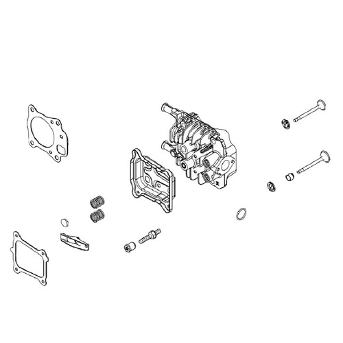 BRIGGS & STRATTON part 597267 - HEAD CYLINDER - (OEM part)