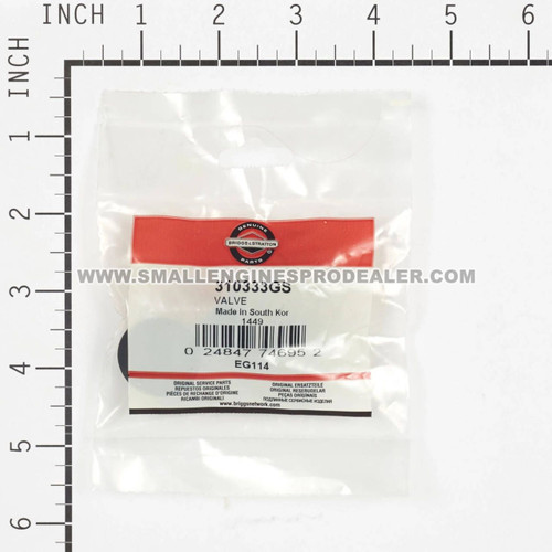 BRIGGS & STRATTON VALVE 310333GS - Image 3