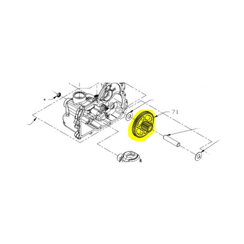 HYDRO GEAR 72522 KIT GEARS (ORIGINAL OEM) - NO LONGER AVAILABLE HYDRO GEAR 72522 KIT GEARS (ORIGINAL OEM) - NO LONGER AVAILABLE