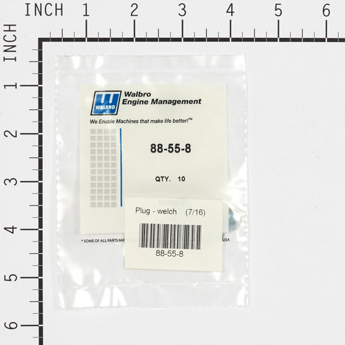 WALBRO 88-55-8 - PLUG WELCH img3