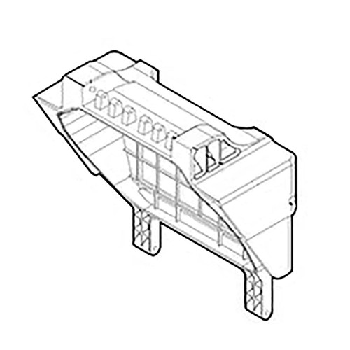 MAKITA SE00000538 - BATTERY COVER BLACK XRM08B - Authentic OEM part