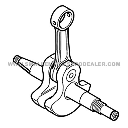 MAKITA 038-120-100 - CRANKSHAFT CPL - Image 2