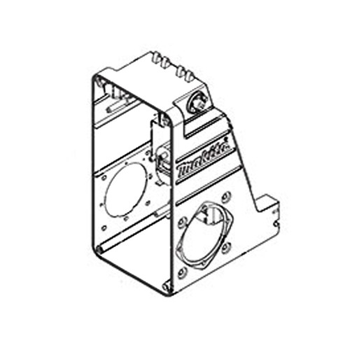 MAKITA SE00000189 - REAR CABINET XRM02W - Authentic OEM part