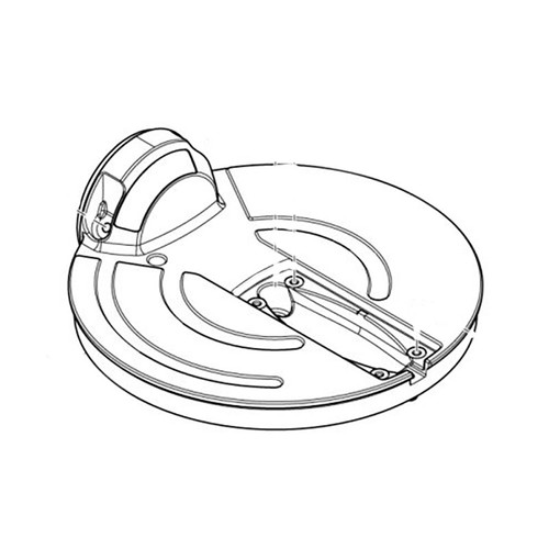 MAKITA 144028-9 - TURN BASE COMPLETE XSL05 - Authentic OEM part
