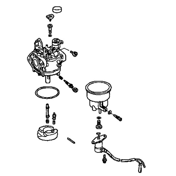 Honda Engines Z5t 801 Carburetor Assembly Be85za