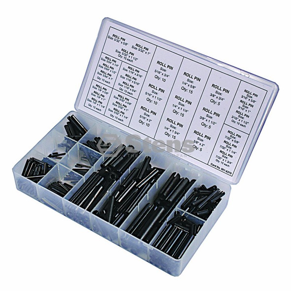 250 Pieces Stens 415-414 Metal Woodruff Key Kit
