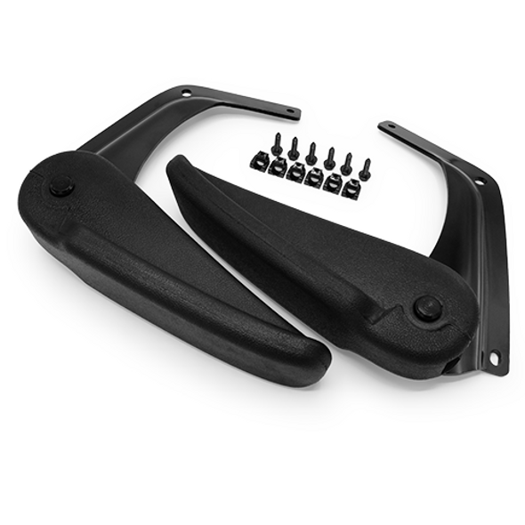 HUSTLER ARMREST KIT-PLASTIC BACK 604436 - Image 1