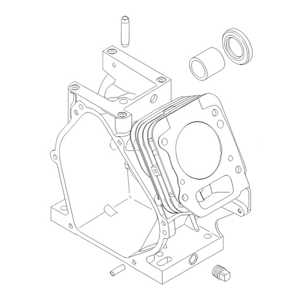 BRIGGS & STRATTON CYLINDER ASSEMBLY 794188 - Image 1