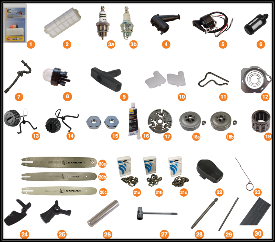 stihl ms 250 chainsaw parts