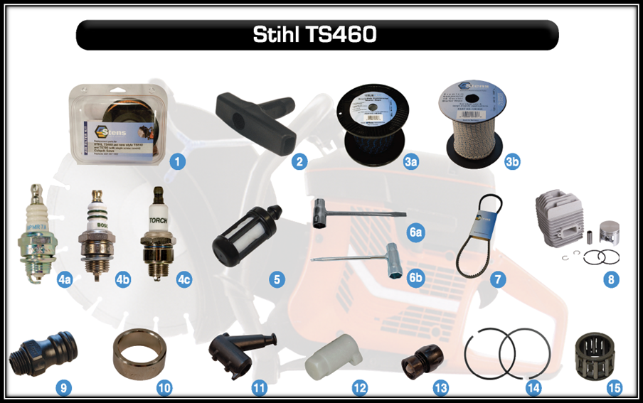 aftermarket parts for STIHL TS460