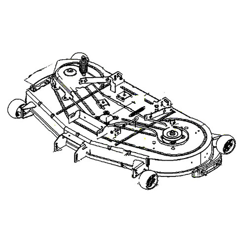 Husqvarna 591120001 - Deck Service.54.Clearcut Rz Ms668 - Original