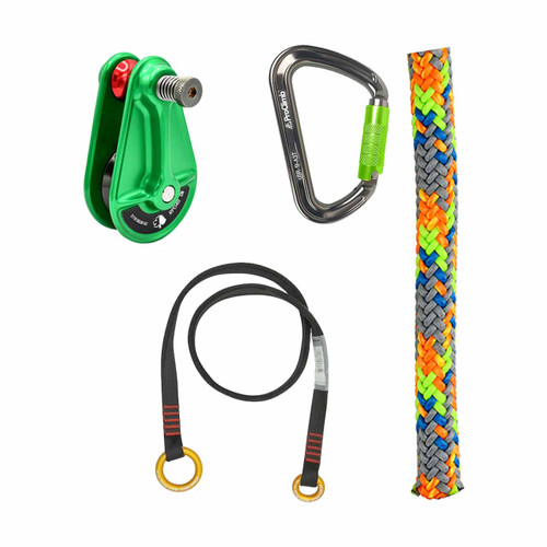 Ash Tachyon Ash Rope And Straps Kit With ALUMINUM CARABINERS And ...