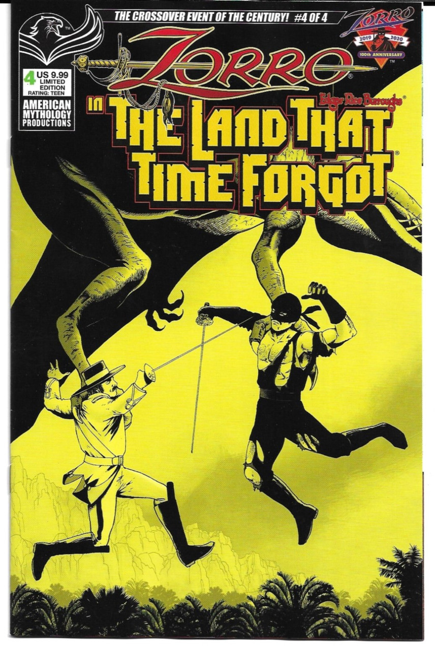 Zorro In Land That Time Forgot #1 Cvr A  Martinez American Mythology Comic Book 