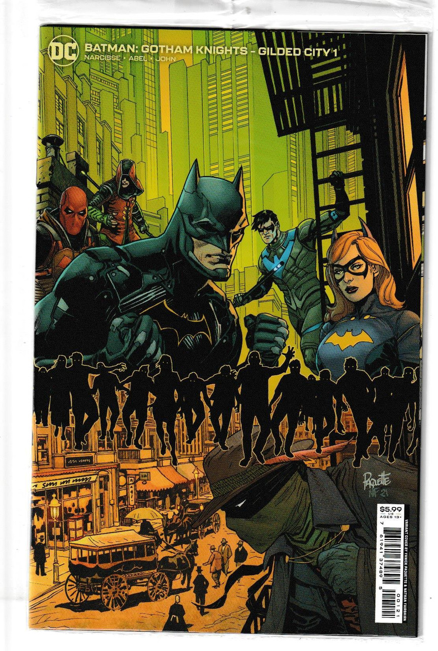 Batman Gotham Knights Gilded City #3 Cover C Video Game Card Stock Variant  (Of 6)