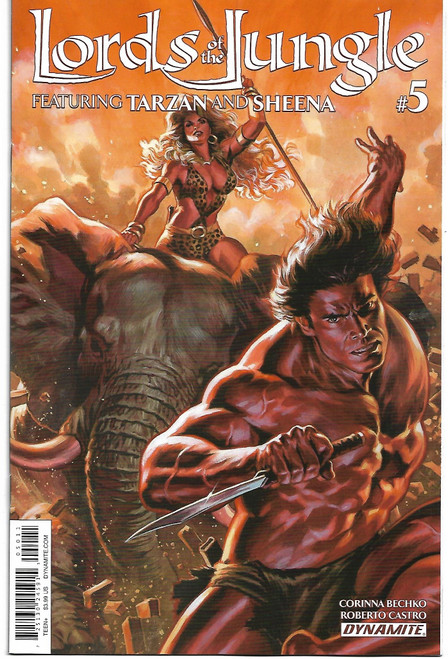 LORDS OF THE JUNGLE #5 (OF 6) CVR A MASSAFERA (DYNAMITE 2016)