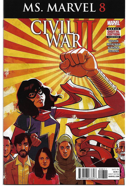 MS MARVEL #08  (MARVEL 2016)