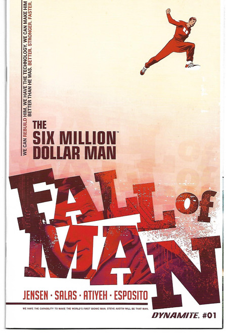 SIX MILLION DOLLAR MAN FALL #1 (OF 5) CVR A SALAS (DYNAMITE 2016)