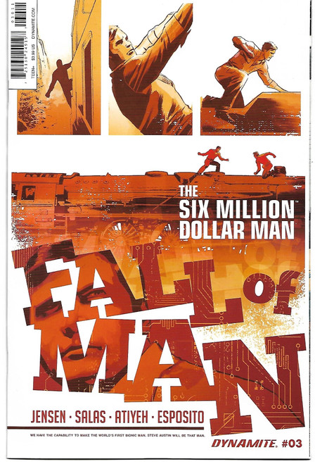 SIX MILLION DOLLAR MAN FALL #3 (OF 5) (DYNAMITE 2016)