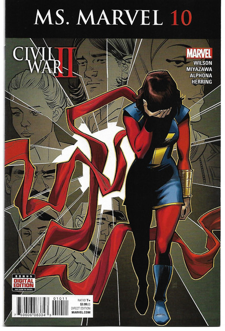 MS MARVEL #10  (MARVEL 2016)