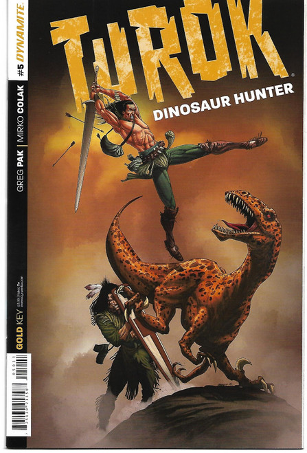 TUROK DINOSAUR HUNTER #5 SEARS (DYNAMITE 2014)