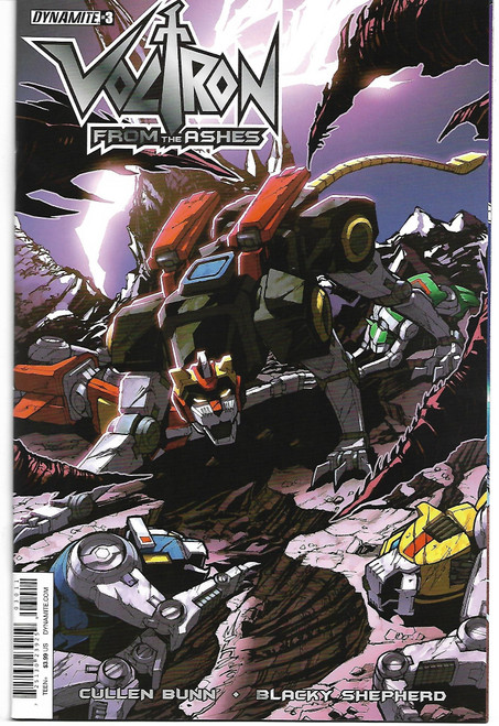 VOLTRON FROM THE ASHES #3 (OF 6) (DYNAMITE 2015)