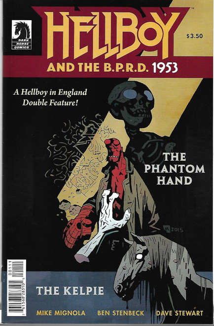 HELLBOY & BPRD 1953 PHANTOM HAND & KELPIE (DARK HORSE 2015)