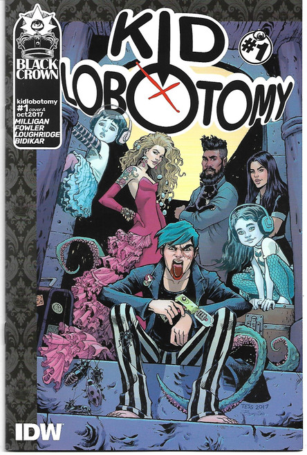 KID LOBOTOMY #1 CVR A FOWLER  (IDW 2017)